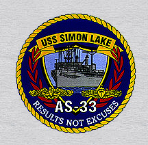 USS Simon Lake Crest