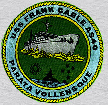 USS Frank Cable Patch