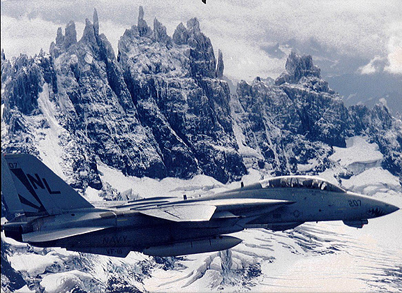 Tomcat off Alaska